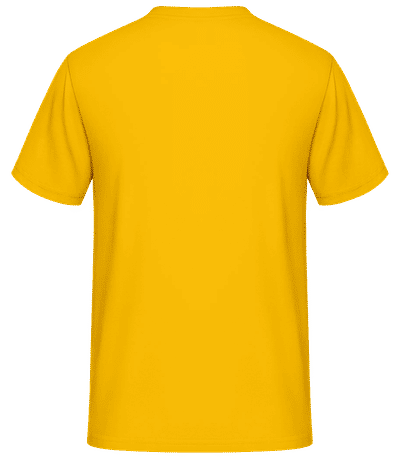 Disney - Mickey Mouse - Mickey Floral Ears - Homme T-shirt - Jaune - Derrière