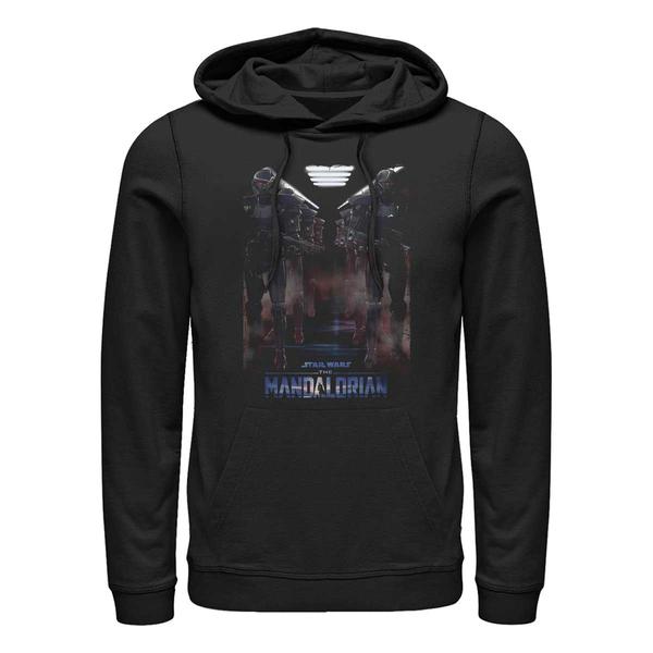 Aperçu: Star Wars - The Mandalorian - Dark Troopers Troopin - Unisex Sweat à capuche - Noir - Devant