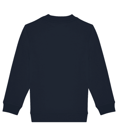 Big Elf Strumpf - Sweat-shirt standard pour enfant - Bleu marine - Derrière