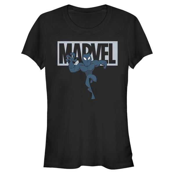 Aperçu: Marvel - Avengers - Black Panther Brick Panther - Femme T-shirt - Noir - Devant
