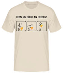 vyzdvihnúť Chicks · Pánske basic tričko