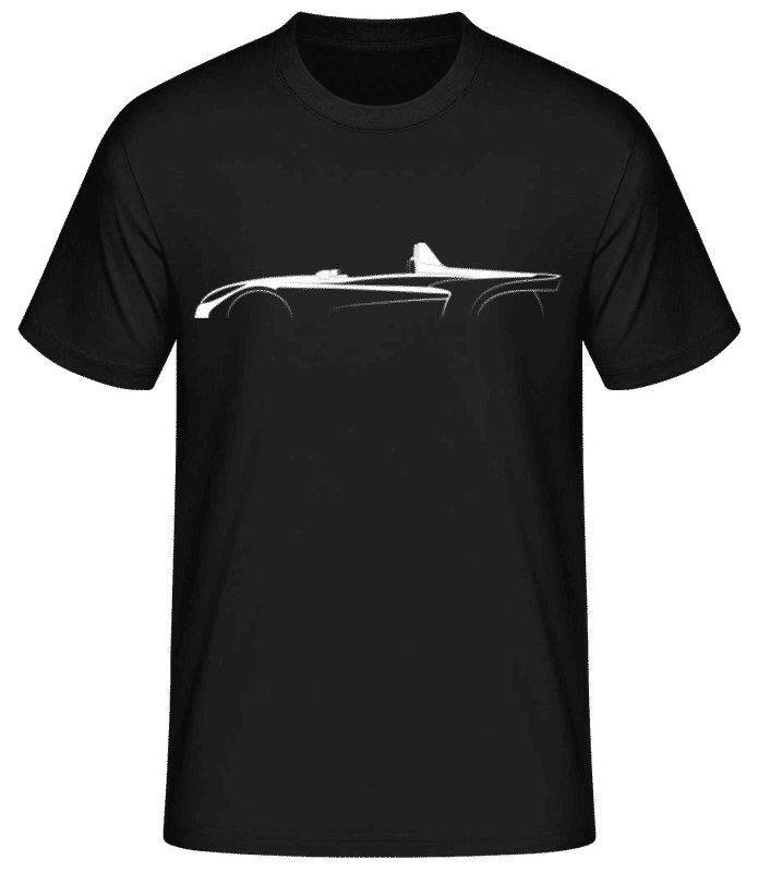 Aperçu: 'Peugeot 207 Spider' Silhouette - T-shirt standard Homme - Noir - Devant