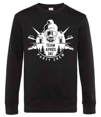 Team Après Ski - Men's standard sweatshirt - Black - Front