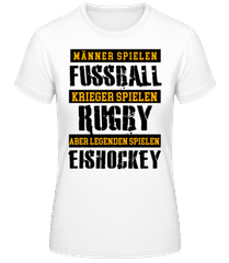 Legenden Spielen Eishockey · Frauen T-Shirt B&C