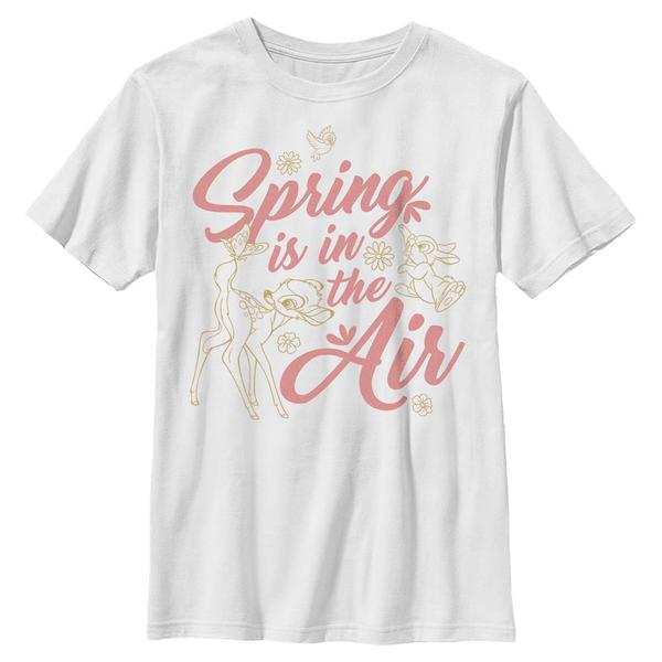 Preview: Disney - Bambi - Skupina Spring Forest - Kids T-Shirt - White - Front