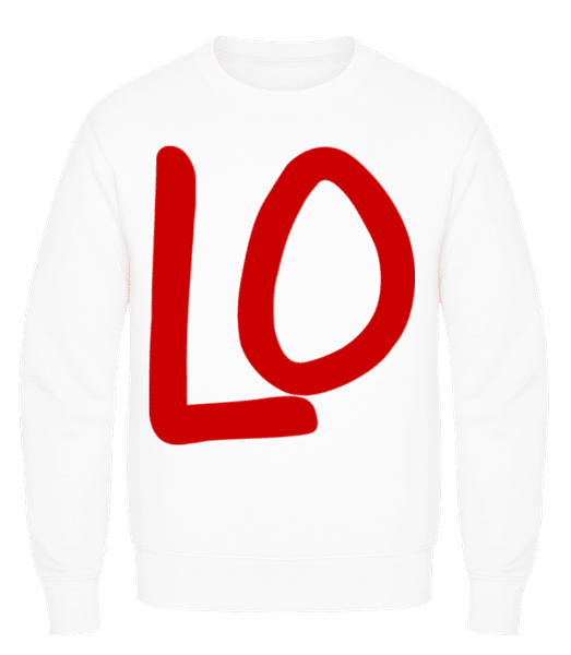 Aperçu: LO - Sweatshirt Homme - Blanc - Devant