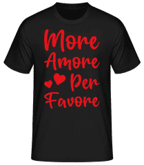 More Amore Per Favore · Camiseta básica para hombre