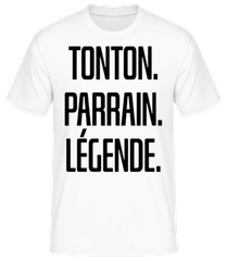 Tonton Parrain Légende · T-shirt homme B&C