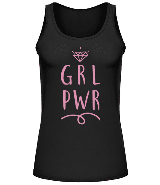 Aperçu: GRL PWR - Débardeur Femme - Noir - Devant