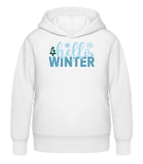 Hello Winter · Sweat à capuche Enfant