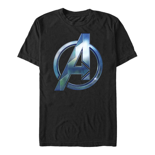 Marvel - Panthère noire Wakanda pour toujours - Logo Wakanda Forever Avenger Symbol - Homme T-shirt - Noir - Devant