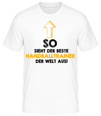 Bester Handballtrainer Der Welt · Männer Basic T-Shirt
