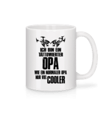 Ich Bin Tättowierter Opa - Tasse - Weiß - Vorne