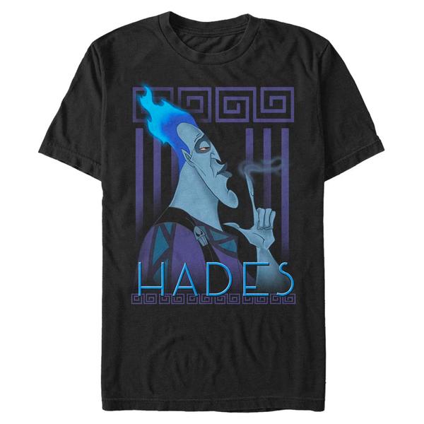 Aperçu: Disney - Hercules - Hades Finger Smoke - Homme T-shirt - Noir - Devant