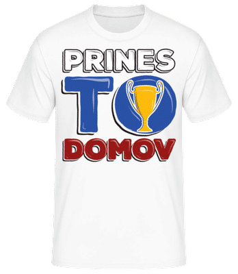 Football Slovakia - T-shirt standard Homme - Blanc - Devant