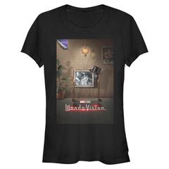 Marvel - WandaVision - Scarlet Witch & Vision WV Poster 60s - Dámské Tričko