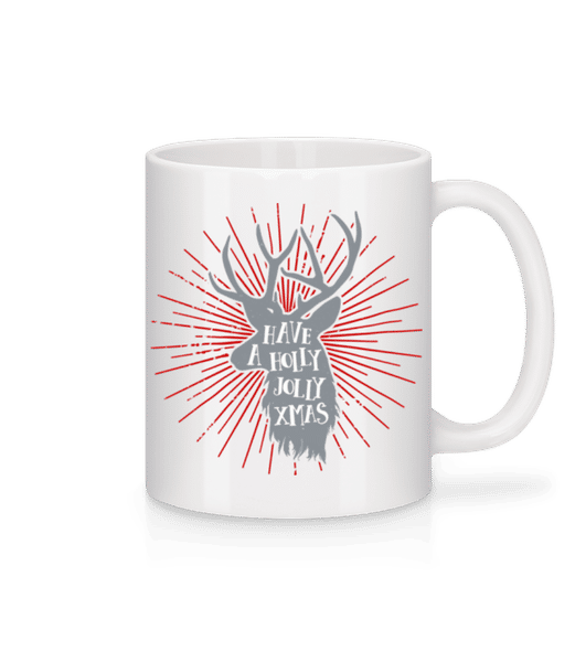 Preview: Have A Holly Jolly Xmas - Mug - White - Front
