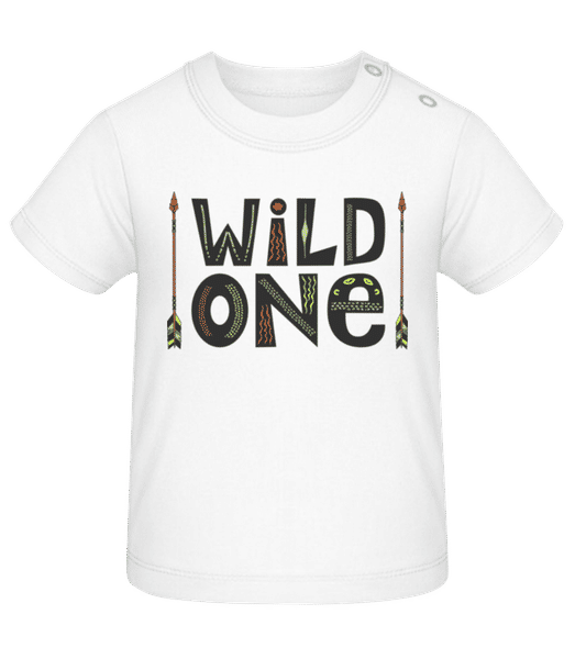 Aperçu: Wild One - T-shirt Bébé - Blanc - Devant
