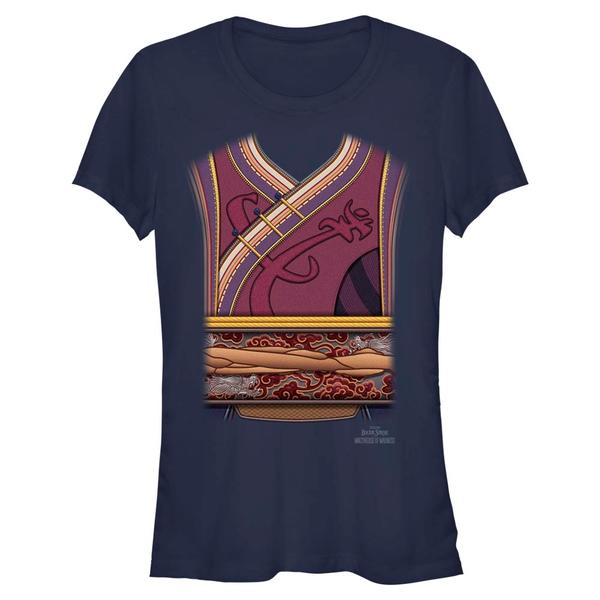 Preview: Marvel - Doctor Strange - Wong Costume Shirt - Women's T-Shirt - Navy - Front