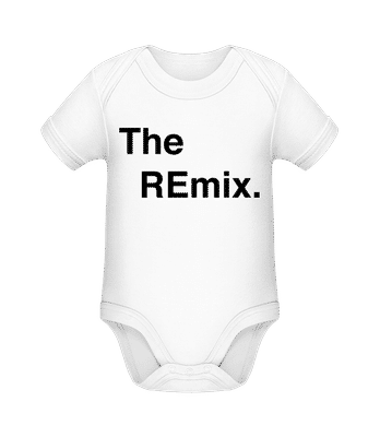 The REmix - Body manches courtes bio - Blanc - Devant