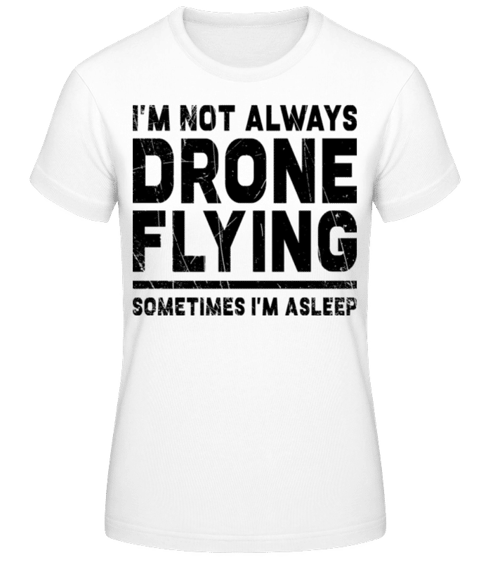 Aperçu: Sometimes I'm Asleep - T-shirt femme B&C - Blanc - Devant