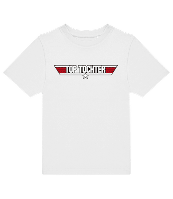 Top Tochter - Kinder T-Shirt B&C - Weiß - Vorne