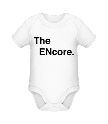 The Encore - Body manches courtes bio - Blanc - Devant