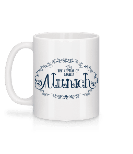 Aperçu: Munich Germany - Mug en céramique blanc - Blanc - Derrière