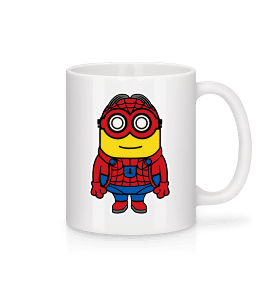 Aperçu: Minion Spiderman - Mug en céramique blanc - Blanc - Devant
