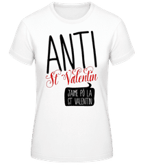 Anti St Valentin · T-shirt femme B&C