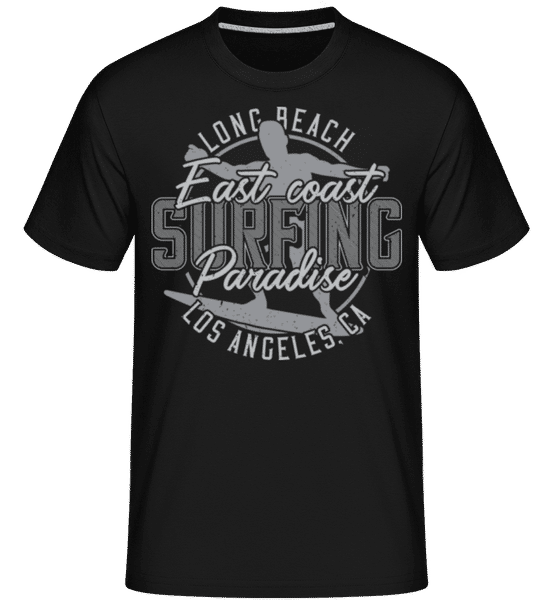 Aperçu: East Coast Paradise -  T-Shirt Shirtinator homme - Noir - Devant