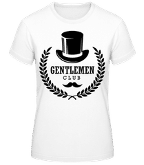 Gentlemen Club Schnauzer · Frauen T-Shirt B&C
