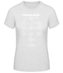 Problemlösung Weiß · Frauen T-Shirt B&C