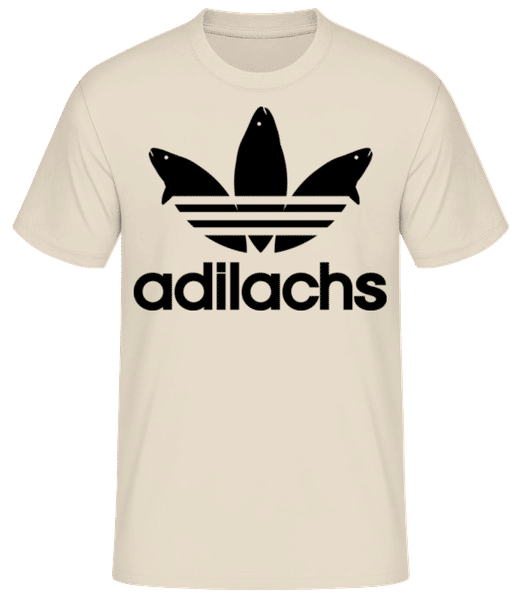 Vorschau: Adilachs - Männer T-Shirt B&C - Creme - Vorne