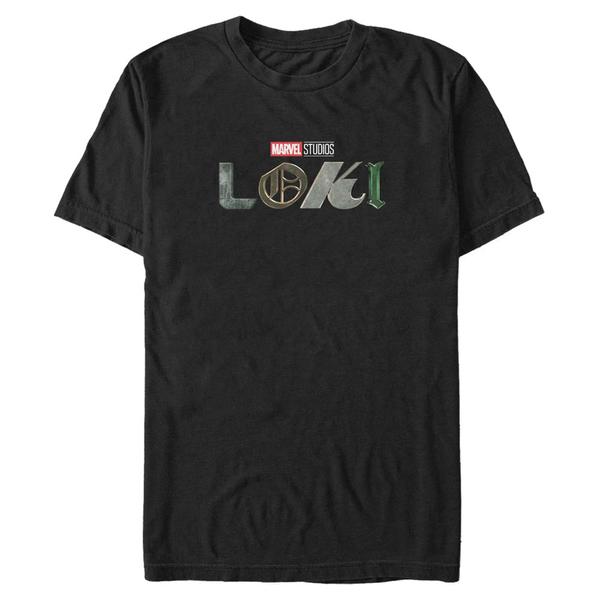 Aperçu: Marvel - Loki - Logo Loki - Homme T-shirt - Noir - Devant