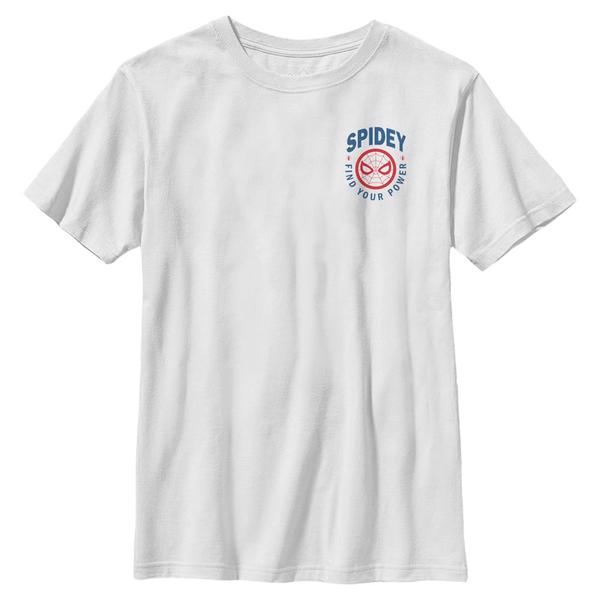 Preview: Marvel - Spider-Man - Spider-Man Spidey Pocket - Kids T-Shirt - White - Front