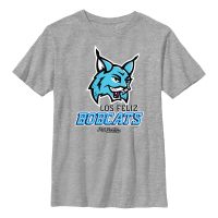 Netflix - Julie And The Phantoms - Logo Bobcat - Detské Tričko - Melírovo šedá - Predné