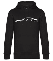 'Audi A4 B9' Silhouette · Männer Standard Hoodie