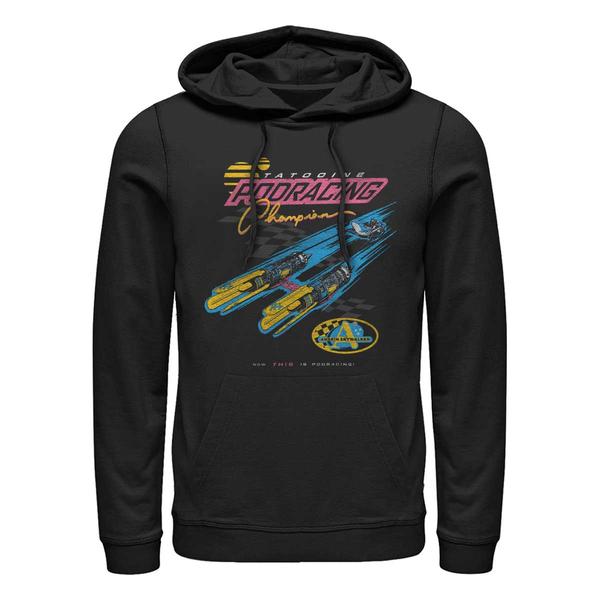 Aperçu: Star Wars - Ships Championship Tee - Unisex Sweat à capuche - Noir - Devant
