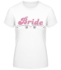 Bride Flowers · Frauen Basic T-Shirt