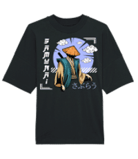 Samurai - T-shirt Bio unisexe Stanley Stella extra large - Noir - Devant