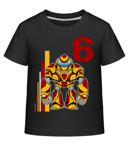 Aperçu: Mecha Kid 6 - T-shirt shirtinator Enfant - Noir - Devant