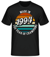 1994 The Year Of Champions - Männer Basic T-Shirt - Schwarz - Vorne