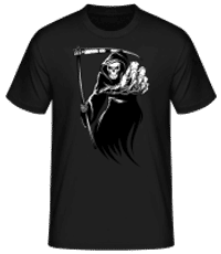 Smrt - Pánské basic tričko - Černá - Napřed