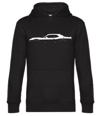 'Dodge Challenger SRT Demon' Silhouette · Männer Standard Hoodie