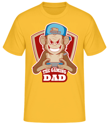 The Gaming Dad - T-shirt standard Homme - Jaune doré - Devant