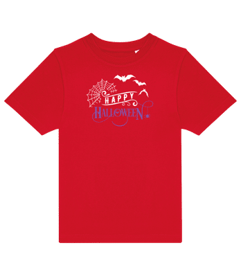 Happy Halloween 2 - Kinder T-Shirt B&C - Rot - Vorne