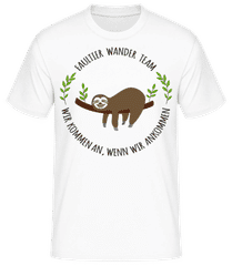 Faultier Wander Team · Männer Basic T-Shirt