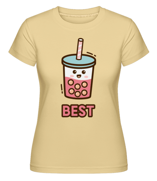 Preview: Best Teas -  Shirtinator Women's T-Shirt - Yellow - Front