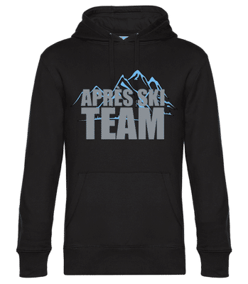 Après Ski Team - Unisex Premium Hoodie - Schwarz - Vorne
